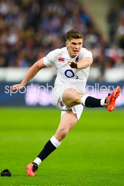 Owen Farrell England Grand Slam Winner Paris 2016