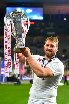  Chris Robshaw England Grand Slam Winner Paris 2016