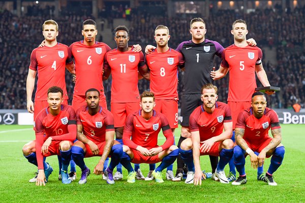 England team v Germany Olympiastadion Berlin 2016