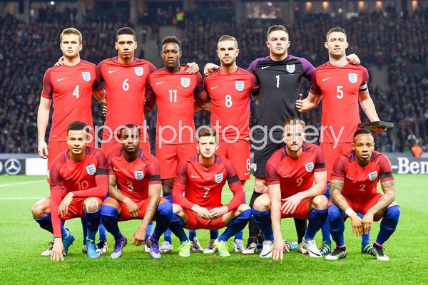 England team v Germany Olympiastadion Berlin 2016
