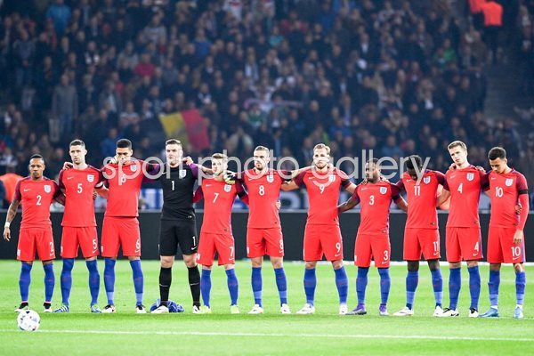 England team v Germany Olympiastadion Berlin 2016