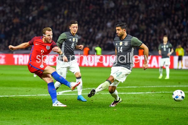 Harry Kane England scores v Germany Berlin 2016