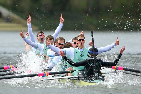 Cambridge Crew win University Boat Race 2016