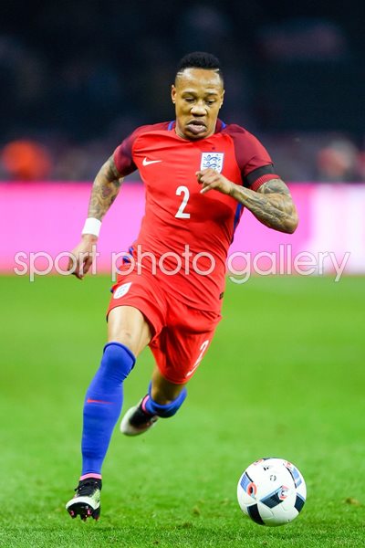 Nathaniel Clyne England v Germany Berlin 2016