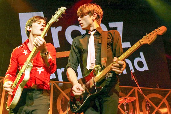 Franz Ferdinand's Nicolas McCarthy and Alexander Kapranos