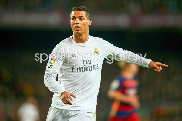 Cristiano Ronaldo Real Madrid v Barcelona 2016