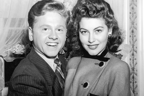 Mickey Rooney & Ava Gardner