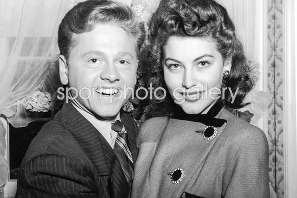 Mickey Rooney & Ava Gardner