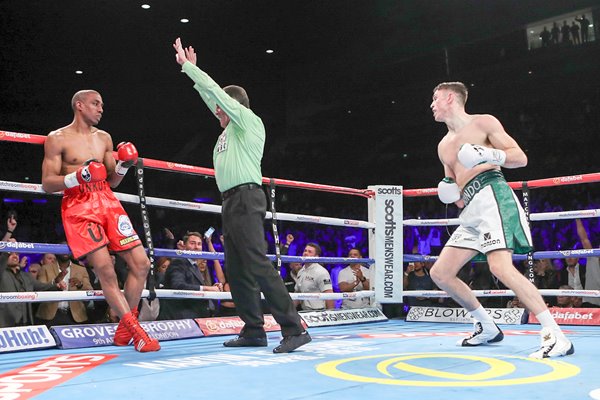 Callum Smith stops Hadillah Mohoumadi Liverpool 2016