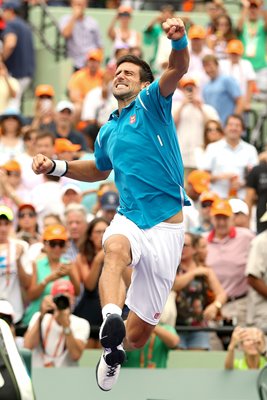 Novak Djokovic Serbia wins Miami Open 2016