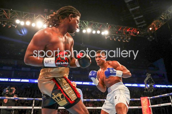 Anthony Joshua knocks out Dillian Whyte London 2015