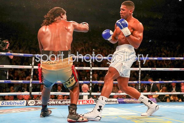 Anthony Joshua knocks out Charles Martin O2 2016