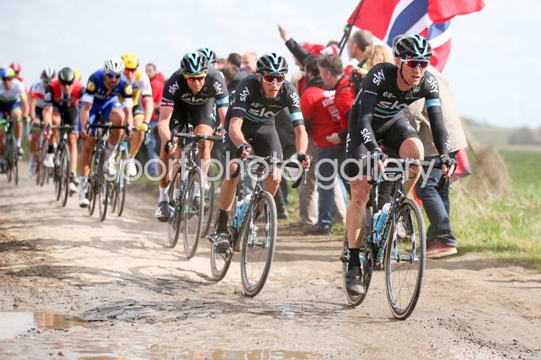 Salvatore Puccio Italy and Sky 2016 Paris - Roubaix