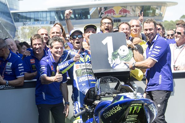 Valentino Rossi Spain Moto Gp Winner 2016