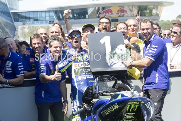 Valentino Rossi Spain Moto Gp Winner 2016