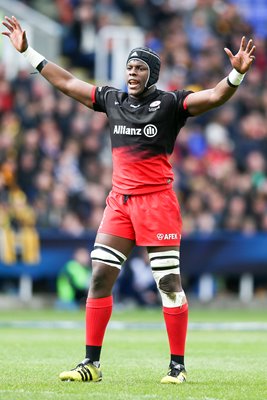 Maro Itoje Saracens v Wasps Champions Cup Semi 2016