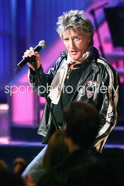 Rod Stewart performs 