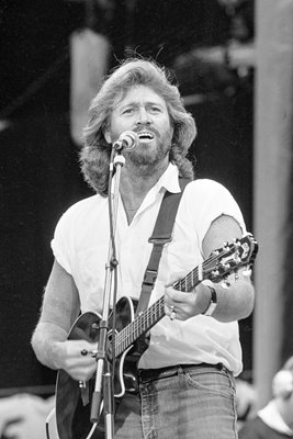 Barry Gibb of the  Bee Gees