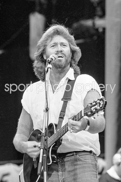 Barry Gibb of the  Bee Gees