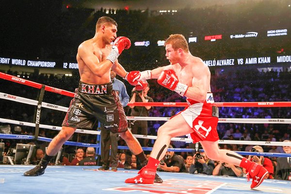 Canelo Alvarez v Amir Khan Las Vegas 2016