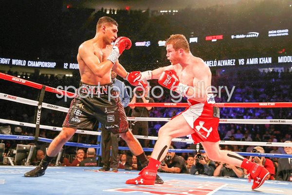 Canelo Alvarez v Amir Khan Las Vegas 2016