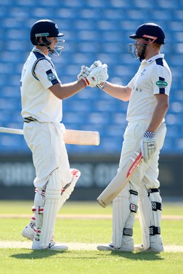 Jonny Bairstow &  Joe Root Yorkshire Leeds 2016