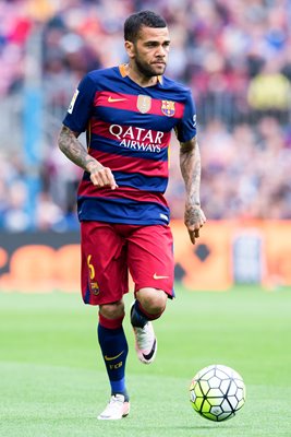 Dani Alves Barcelona v Espanyol La Liga 2016