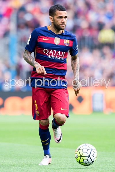 Dani Alves Barcelona v Espanyol La Liga 2016