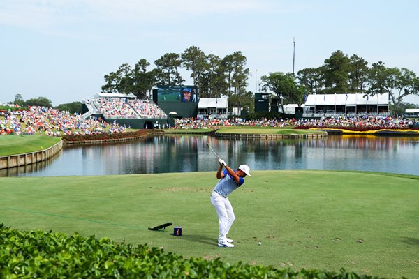 Rickie Fowler 17th Hole Players Sawgrass 2016