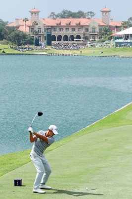 Danny Lee 18th tee PLAYERS Championship Sawgrass 2016