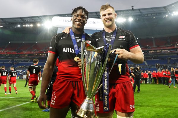 Maro Itoje & George Kruis Saracens European Champions 2016