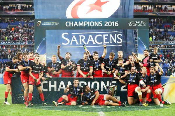 2016 Saracens European Champions Cup Winners Lyon