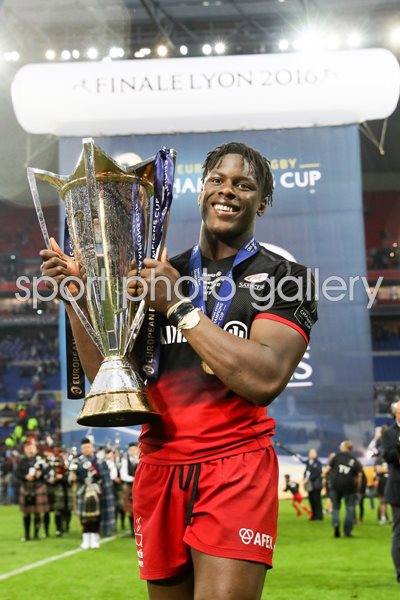 Maro Itoje Saracens European Rugby Champion 2016
