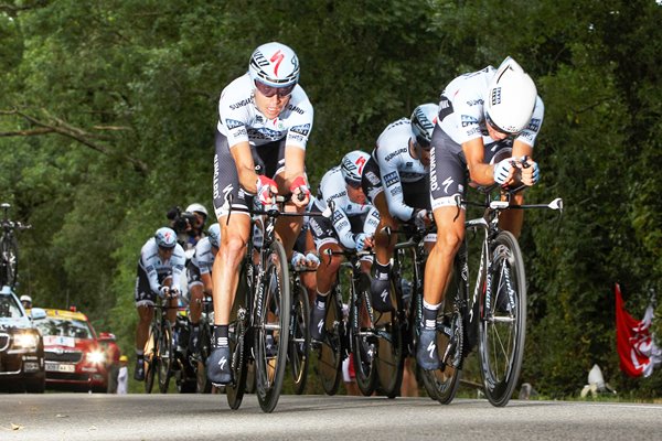 Alberto Contador & Saxobank Team 