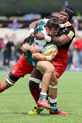 Maro Itoje Saracens v Leicester Premiership Semi Final 2016