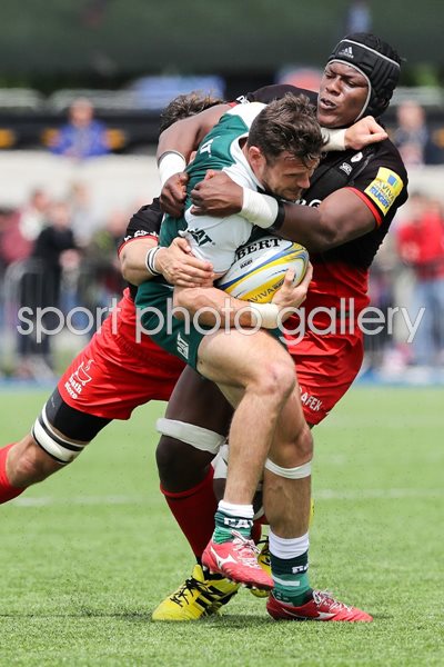 Maro Itoje Saracens v Leicester Premiership Semi Final 2016