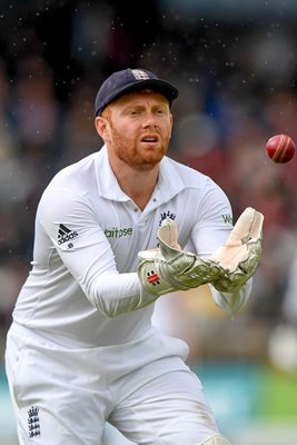 Jonny Bairstow England 9 catches v Sri Lanka Headingley 2016