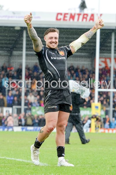 Jack Nowell Exeter v Wasps Premiership Semi Final 2016