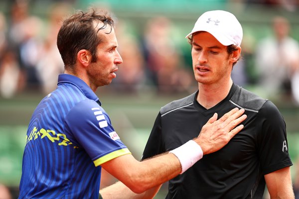 Andy Murray beats Radek Stepanek Round 1 Franch Open 2016