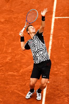 Tomas Berdych Czech Republic French Open 2016