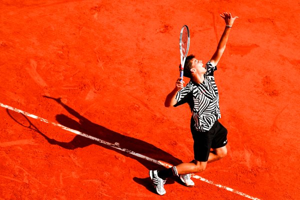 Dominic Thiem French Open Paris 2016