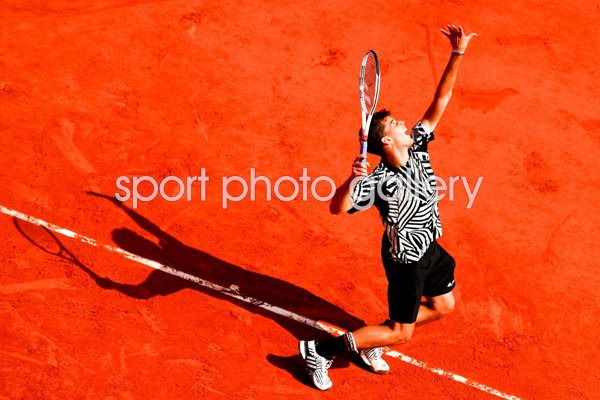 Dominic Thiem French Open Paris 2016