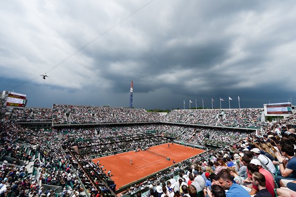 Dark Clouds Roland Garros Paris 2016 French Open