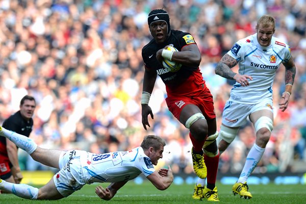 maro Itoje Saracens v Exeter Premiership Final 2016