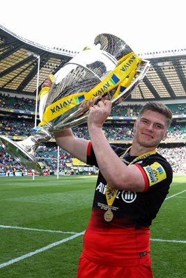 Owen Farrell Saracens Premiership Winner 2016