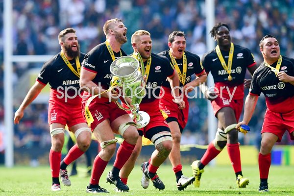 Saracens Premiership Final Winners Twickenham 2016