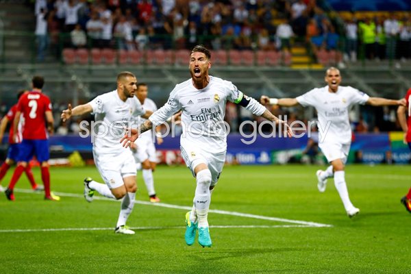 Champions League 2016 Print | Football Posters | Sergio Ramos