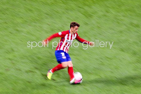 Antoine Griezmann Atletico Madrid v Real