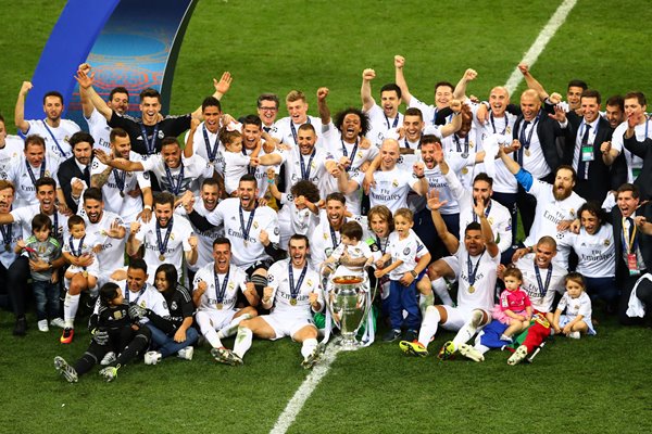 Real Madrid Champions League Winners Milan 2016
