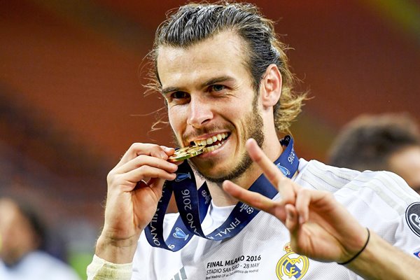 Gareth Bale Real Madrid Champions League Winner 2016